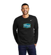 NIKE Custom Men's Club Fleece Crew