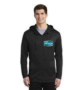 NIKE Custom Men's Therma-FIT Full-Zip Fleece Hoodie