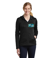 NIKE Custom Ladies Therma-FIT Full-Zip Fleece Hoodie