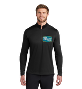 NIKE Custom Men's Dry 1/2-Zip Cover-Up