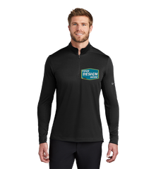 NIKE Custom Men's Dry 1/2-Zip Cover-Up