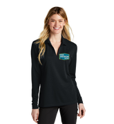 NIKE Custom Ladies Dri-FIT Micro Pique 2.0 Long Sleeve Polo