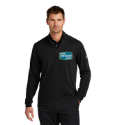 NIKE Custom Men's Textured 1/2-Zip Cover-Up