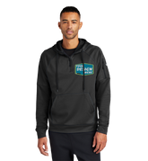 NIKE Custom Men's Therma-FIT Pocket 1/4-Zip Fleece Hoodie