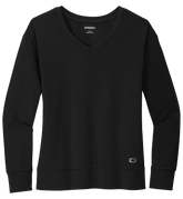 OGIO Custom Ladies Luuma Flex Long Sleeve V-Neck