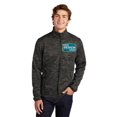 SPORT-TEK Custom Men's PosiCharge Electric Heather Soft Shell Jacket