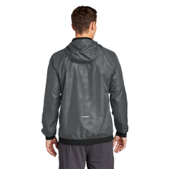 SPORT-TEK Custom Men's Embossed Hooded Wind Jacket