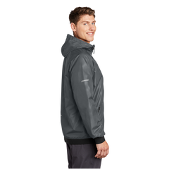 SPORT-TEK Custom Men's Embossed Hooded Wind Jacket