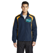 SPORT-TEK Custom Men's Colorblock Raglan Jacket