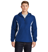 SPORT-TEK Custom Men's Colorblock Raglan Anorak