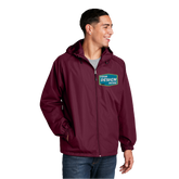 SPORT-TEK Custom Men's Hooded Raglan Jacket