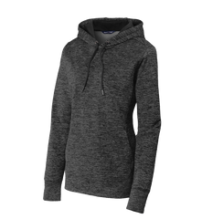 SPORT-TEK Custom Ladies PosiCharge Electric Heather Fleece Hooded Pullover