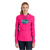 SPORT-TEK Custom Ladies Sport-Wick Fleece Colorblock Hooded Pullover