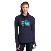 SPORT-TEK Custom Ladies Triumph Cowl Neck Pullover