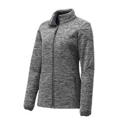 SPORT-TEK Custom Ladies PosiCharge Electric Heather Soft Shell Jacket