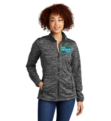 SPORT-TEK Custom Ladies PosiCharge Electric Heather Soft Shell Jacket