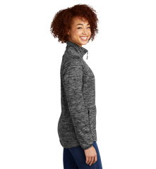 SPORT-TEK Custom Ladies PosiCharge Electric Heather Soft Shell Jacket
