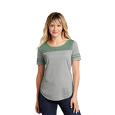 SPORT-TEK Custom Ladies PosiCharge Tri-Blend Wicking Fan Tee