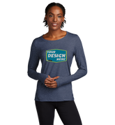 SPORT-TEK Custom Ladies Exchange 1.5 Long Sleeve Crew