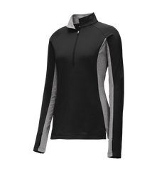 SPORT-TEK Custom Ladies Sport-Wick Stretch Contrast 1/4-Zip Pullover
