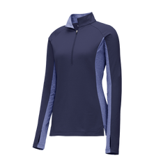 SPORT-TEK Custom Ladies Sport-Wick Stretch Contrast 1/4-Zip Pullover