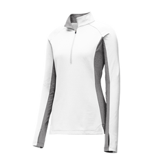 SPORT-TEK Custom Ladies Sport-Wick Stretch Contrast 1/4-Zip Pullover