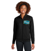 SPORT-TEK Custom Ladies Sport-Wick Stretch Full-Zip Cadet Jacket