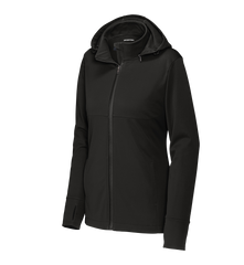 SPORT-TEK Custom Ladies Hooded Soft Shell Jacket