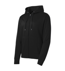 SPORT-TEK Custom Men's Sport-Wick Fleece Full-Zip Hooded Jacket