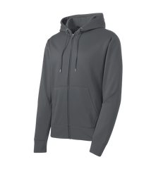 SPORT-TEK Custom Men's Sport-Wick Fleece Full-Zip Hooded Jacket