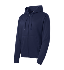 SPORT-TEK Custom Men's Sport-Wick Fleece Full-Zip Hooded Jacket