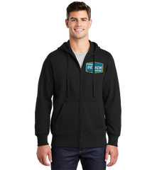 SPORT-TEK Custom Men's Full-Zip Hooded Sweatshirt