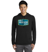 SPORT-TEK Custom Men's PosiCharge Tri-Blend Wicking Fleece Hooded Pullover
