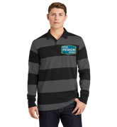 SPORT-TEK Custom Men's Classic Long Sleeve Rugby Polo