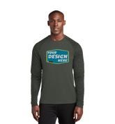 SPORT-TEK Custom Men's Long Sleeve Digi Camo Tee