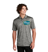 SPORT-TEK Custom Men's PosiCharge Electric Heather Polo