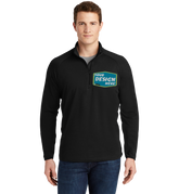 SPORT-TEK Custom Men's Sport-Wick Stretch 1/4-Zip Pullover
