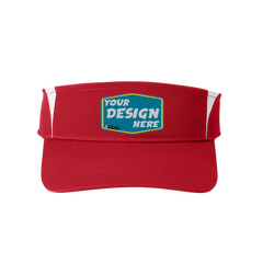 SPORT-TEK Custom Unisex Dry Zone Colorblock Visor