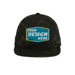 SPORT-TEK Custom Unisex Yupoong Flat Bill Snapback Cap