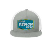 SPORT-TEK Custom Unisex Yupoong 5-Panel Classic Trucker Mesh Back Cap