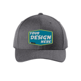 SPORT-TEK Custom Unisex Yupoong Curve Bill Snapback Cap