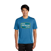 SPORT-TEK Custom Men's Tall Heather Contender Tee