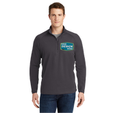 SPORT-TEK Custom Men's Tall Sport-Wick Stretch 1/4-Zip Pullover
