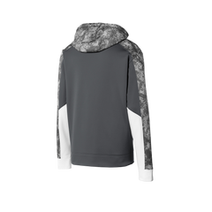 SPORT-TEK Custom Unisex Youth Sport-Wick Mineral Freeze Fleece Colorblock Hooded Pullover