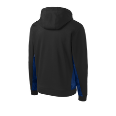 SPORT-TEK Custom Unisex Youth Sport-Wick CamoHex Fleece Colorblock Hooded Pullover