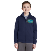 SPORT-TEK Custom Unisex Youth Sport-Wick Fleece Full-Zip Jacket