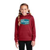 SPORT-TEK Custom Unisex Youth Sport-Wick Fleece Hooded Pullover