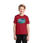 SPORT-TEK Custom Unisex Youth Heather Contender Tee