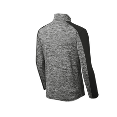 SPORT-TEK Custom Unisex Youth PosiCharge Electric Heather Colorblock 1/4-Zip Pullover