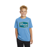 SPORT-TEK Custom Unisex Youth PosiCharge Tri-Blend Wicking Raglan Tee